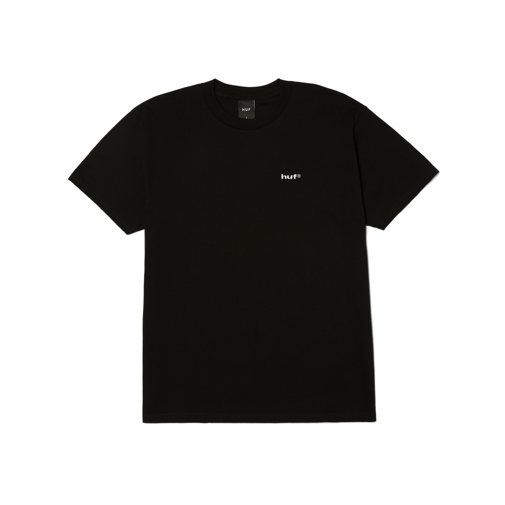 HUF 89 Embroidered T-Shirt Black/White