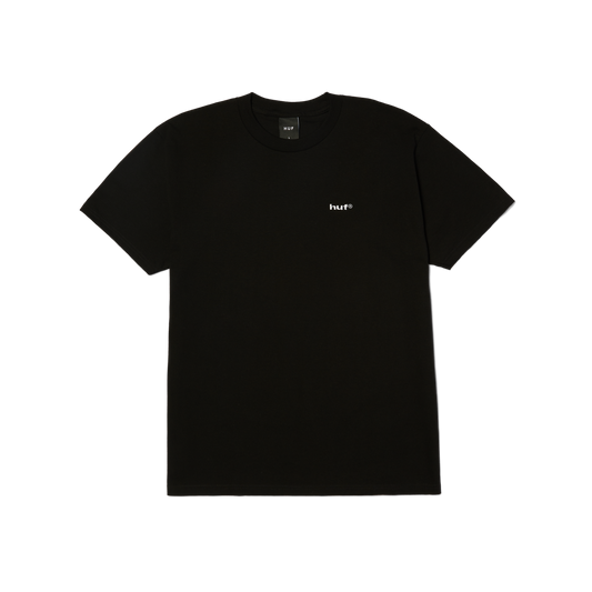 HUF 89 Embroidered T-Shirt Black/White