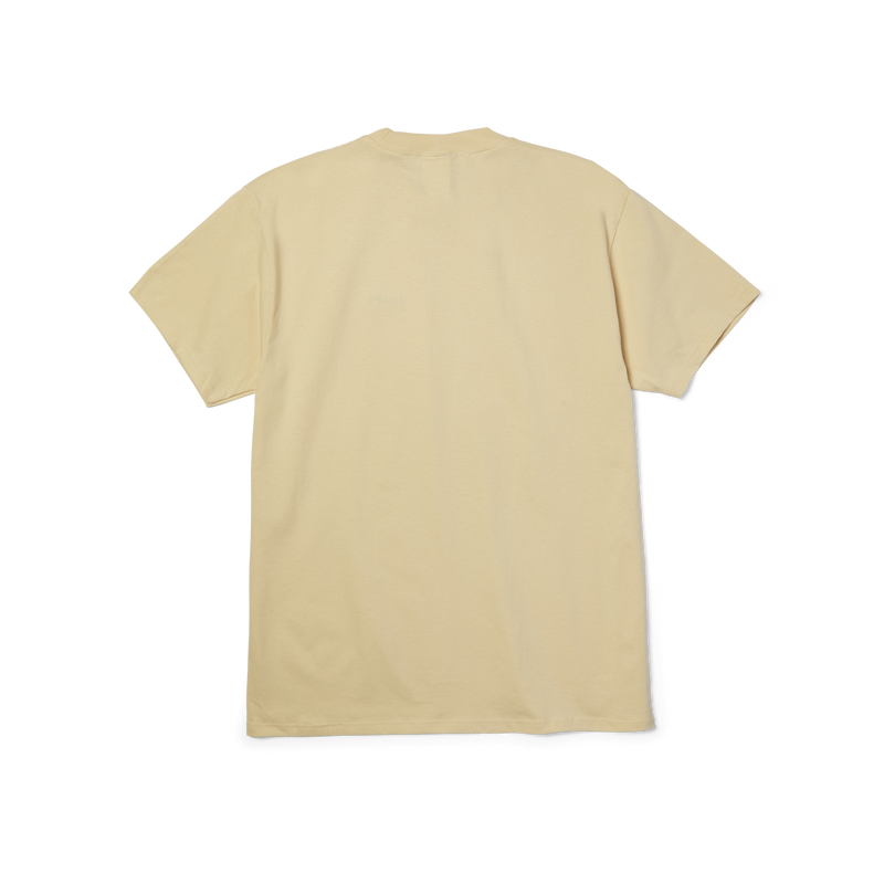 HUF 89 Embroidered T-Shirt Cream/Black
