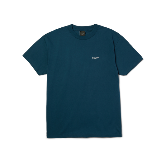 HUF 89 Embroidered T-Shirt Harbor Blue/White