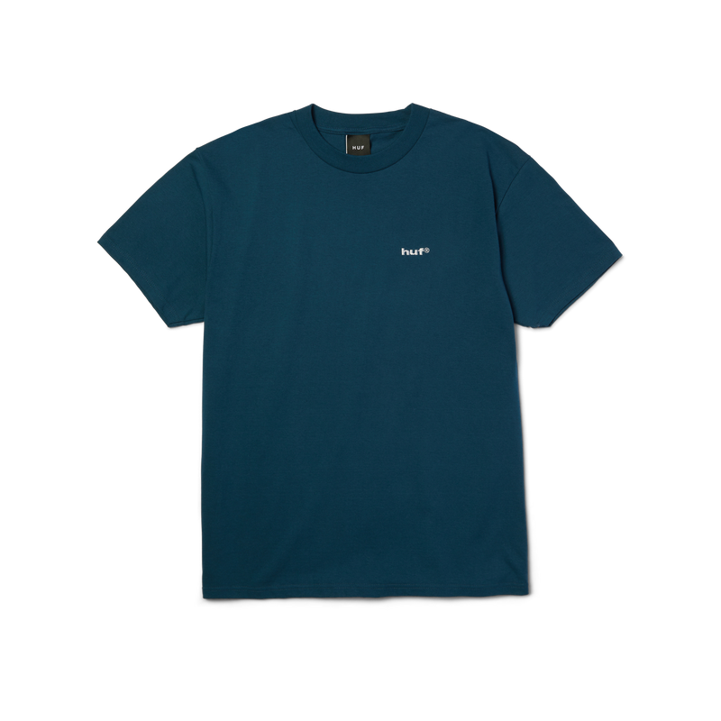 HUF 89 Embroidered T-Shirt Harbor Blue/White