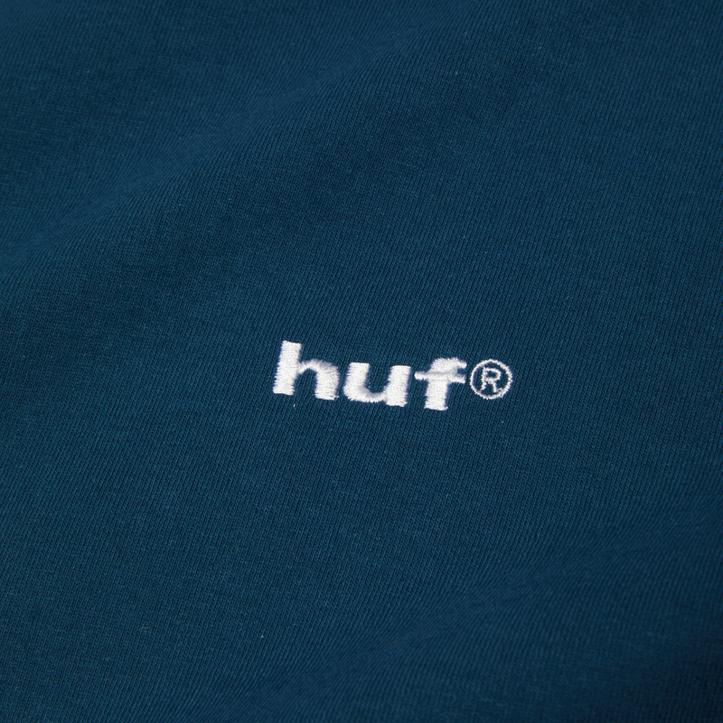 HUF 89 Embroidered T-Shirt Harbor Blue/White