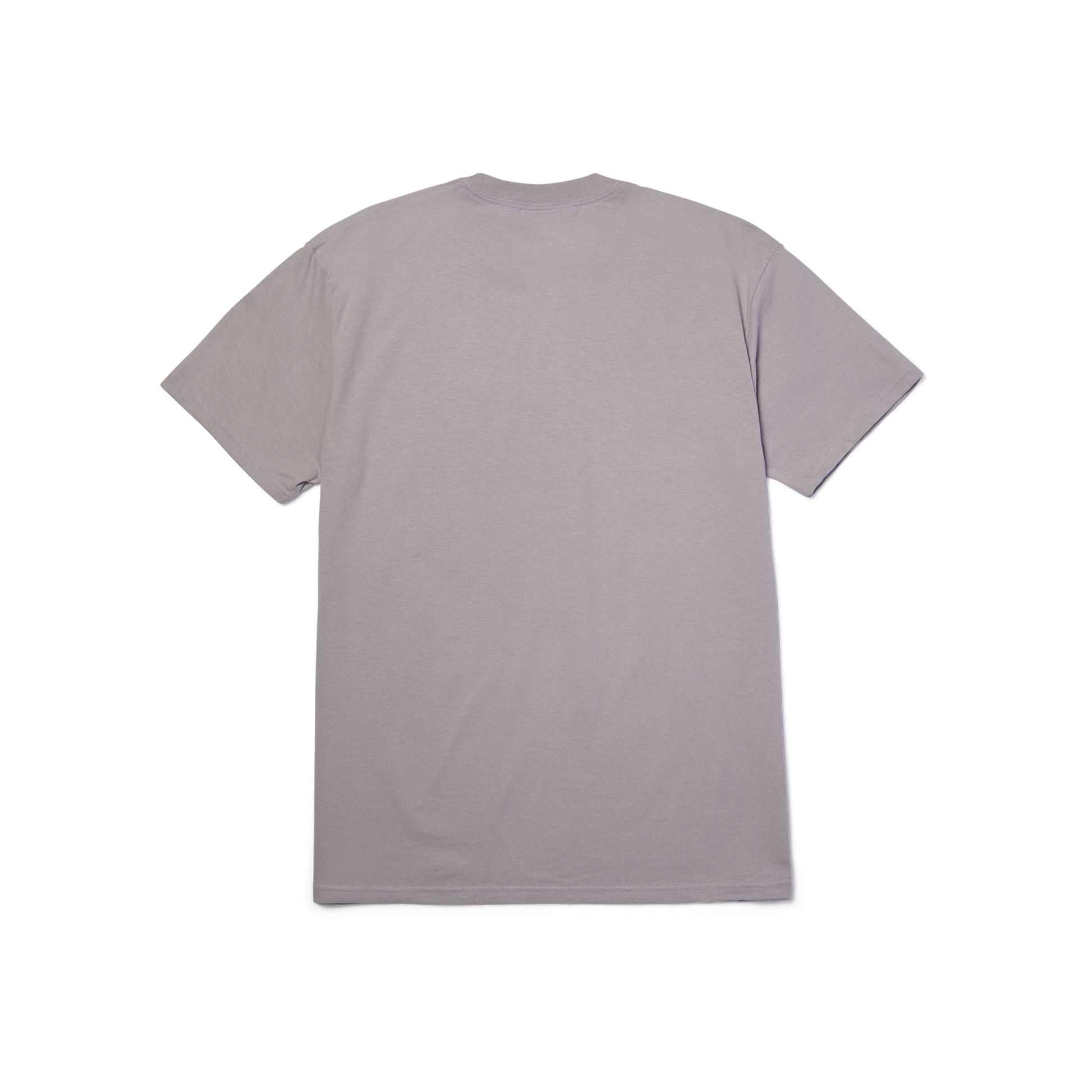 HUF 89 Embroidered T-Shirt Lilac Chalk/White
