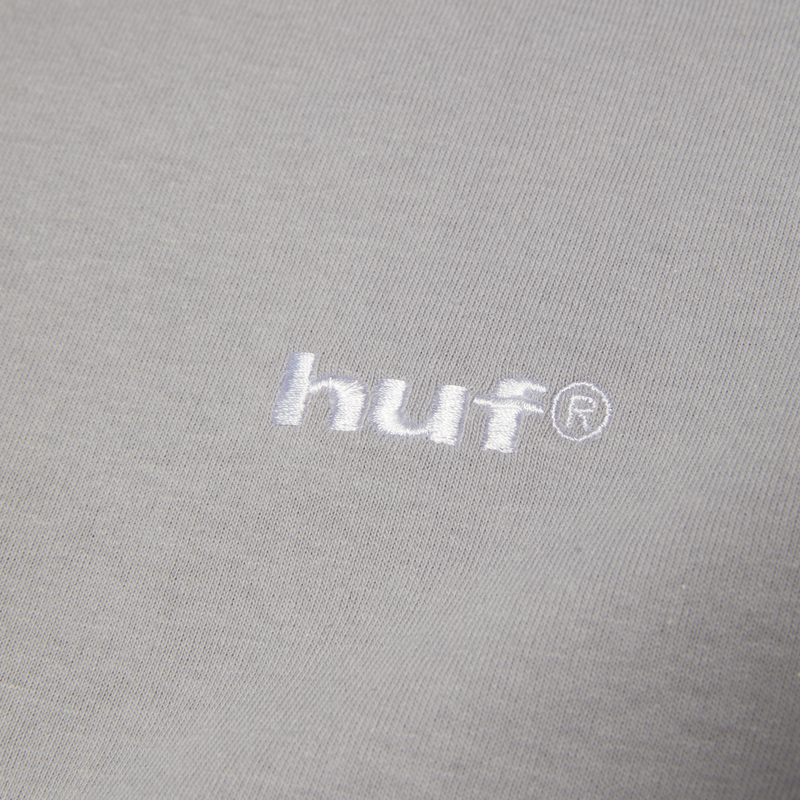 HUF 89 Embroidered T-Shirt Lilac Chalk/White