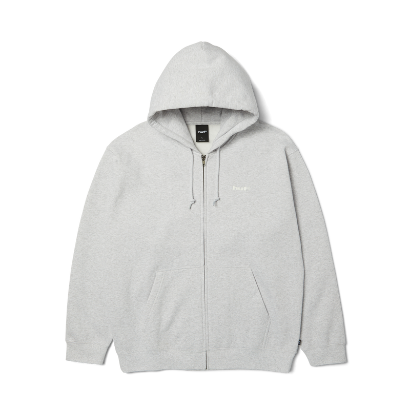HUF 89 Full-Zip Hoodie Heather Grey