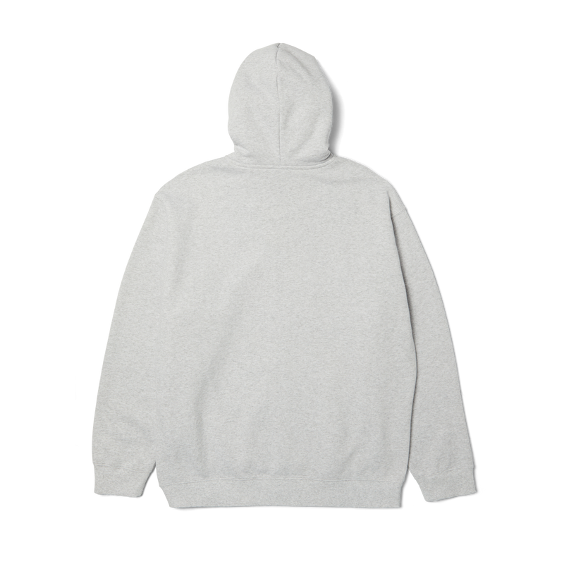 HUF 89 Full-Zip Hoodie Heather Grey