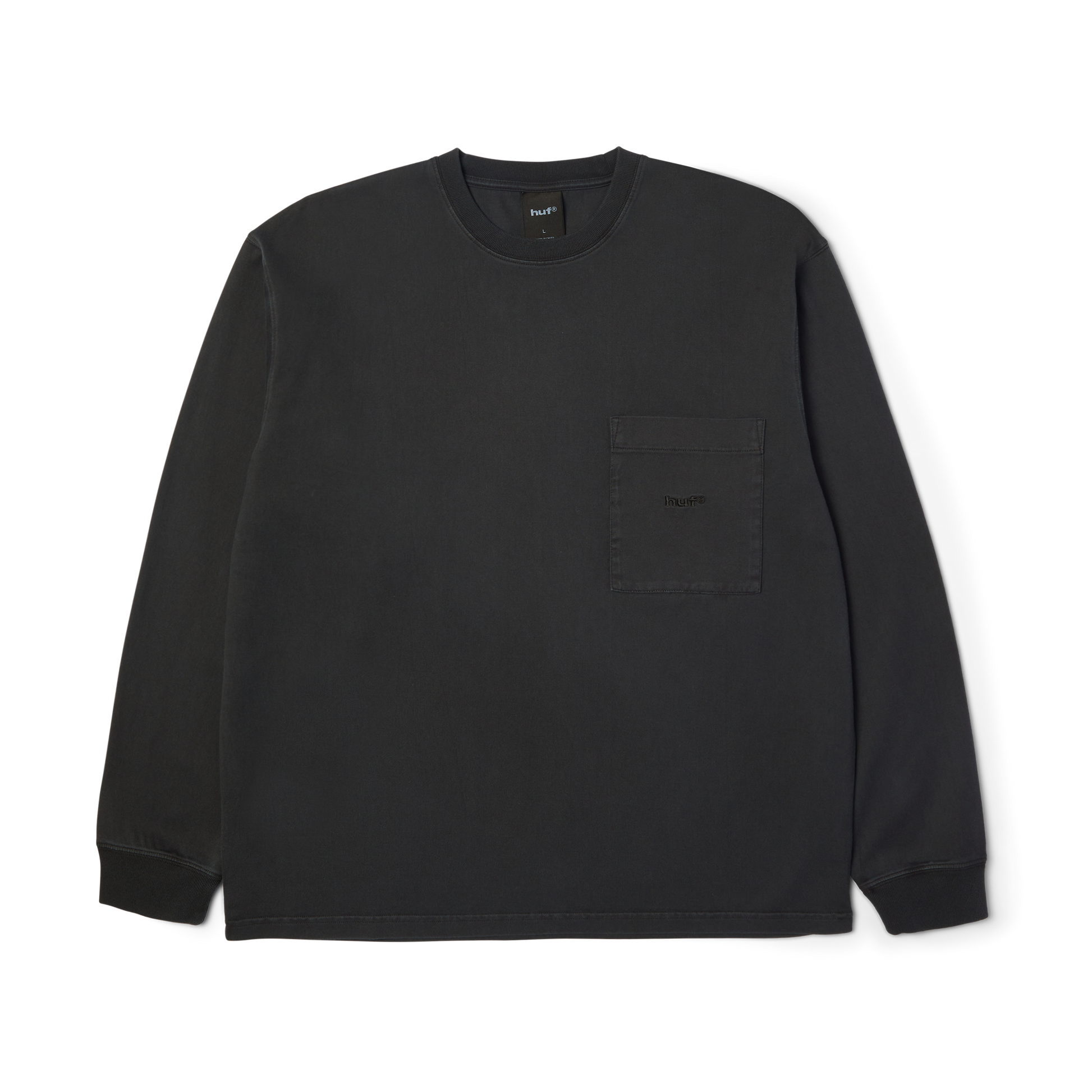 Huf 89 Heavyweight Long Sleeve Knit Top Anthracite
