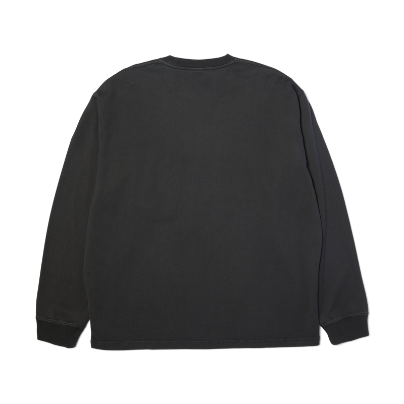 Huf 89 Heavyweight Long Sleeve Knit Top Anthracite