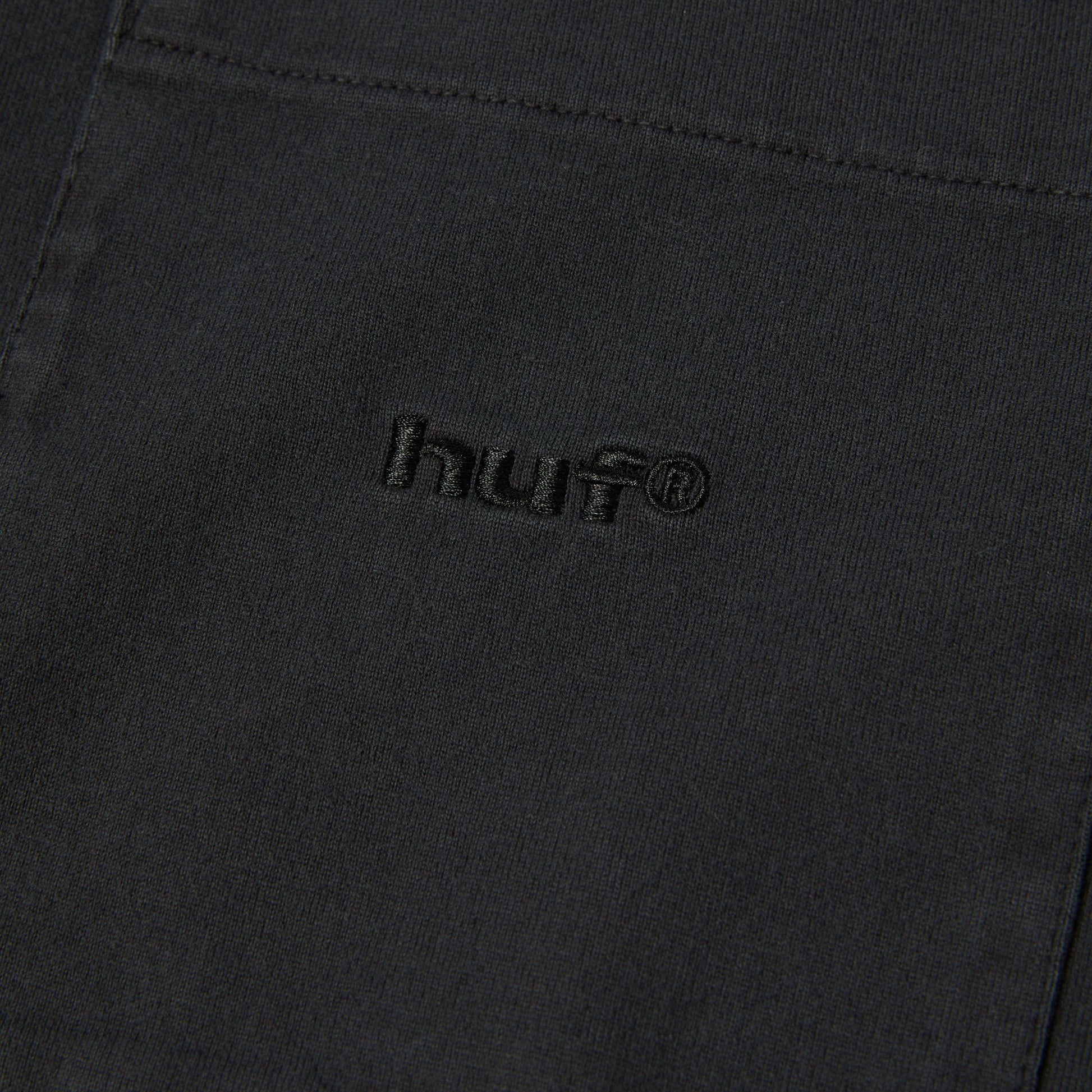 Huf 89 Heavyweight Long Sleeve Knit Top Anthracite