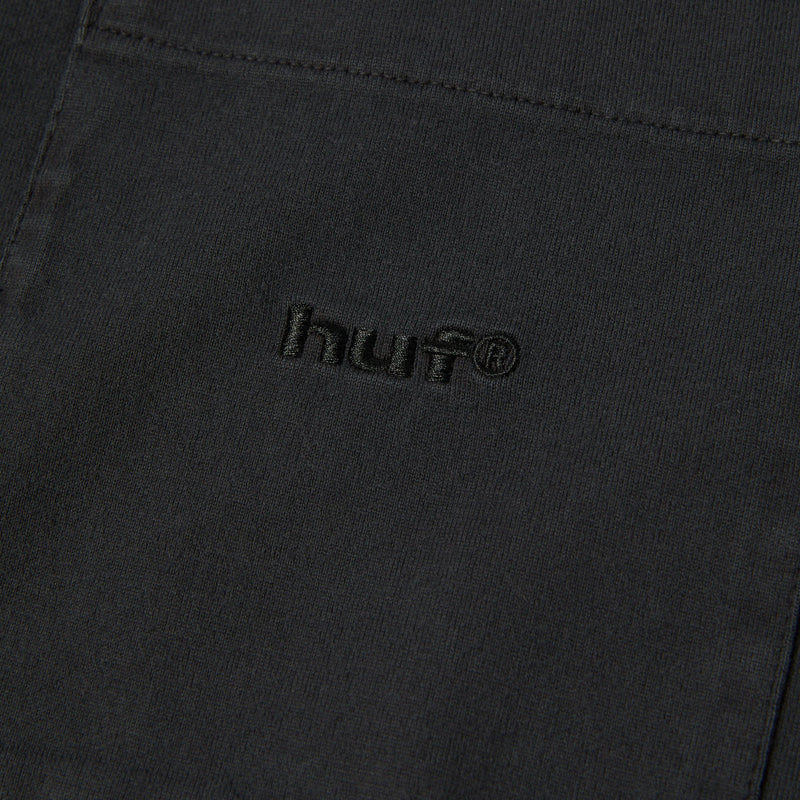 Huf 89 Heavyweight Long Sleeve Knit Top Anthracite