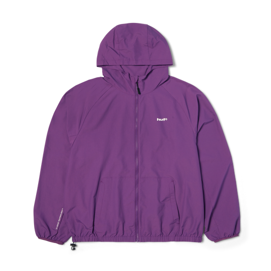 HUF 89 Lightweight Shell Jacket Berry