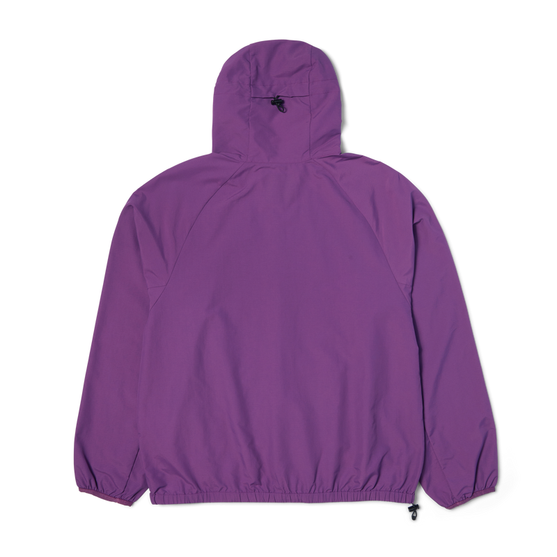 HUF 89 Lightweight Shell Jacket Berry