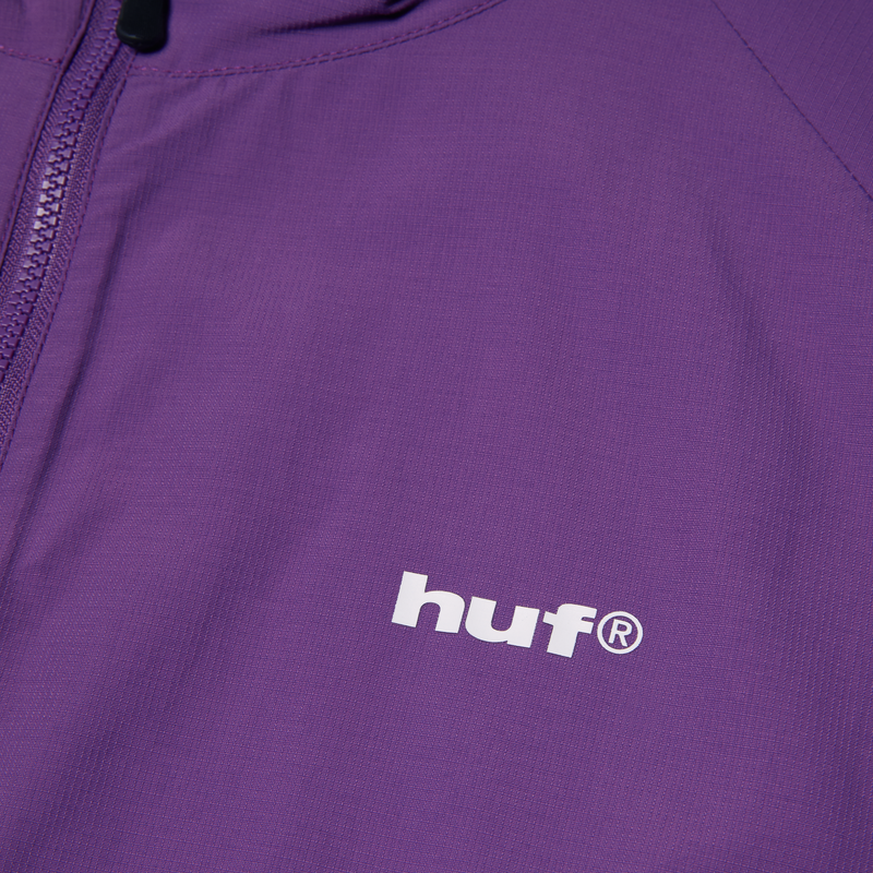HUF 89 Lightweight Shell Jacket Berry