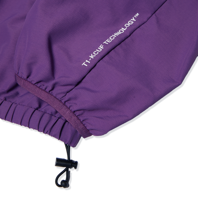 HUF 89 Lightweight Shell Jacket Berry