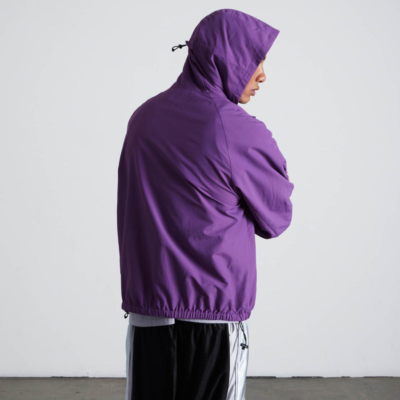 HUF 89 Lightweight Shell Jacket Berry