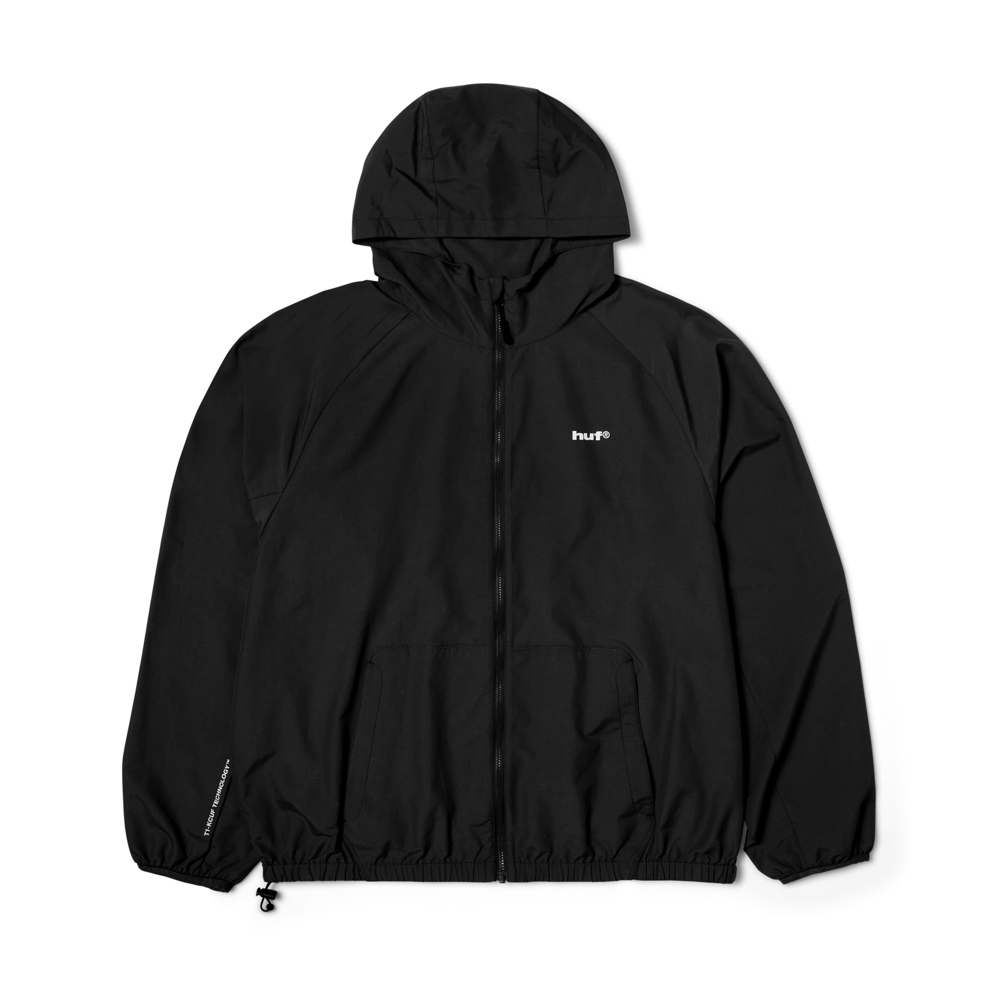 HUF 89 Lightweight Shell Jacket Black