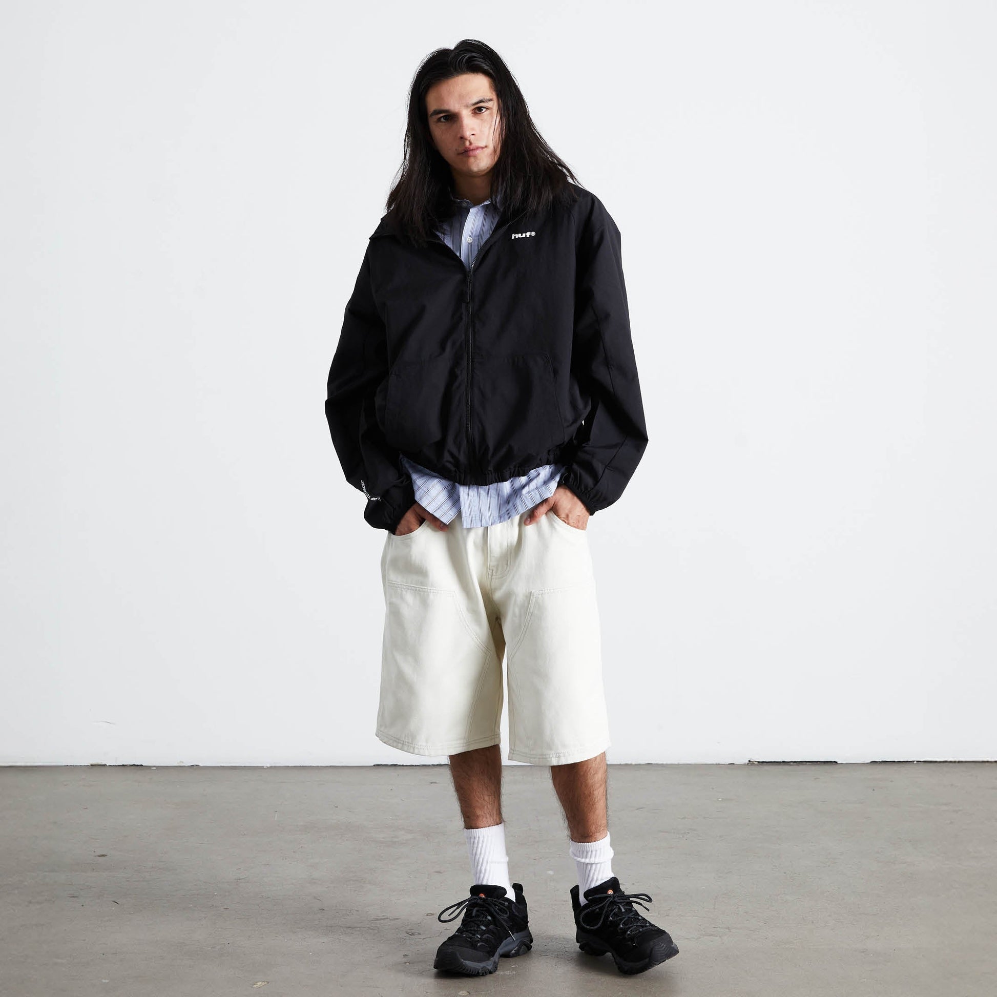 Huf Kinda Loose Double Knee Short Natural