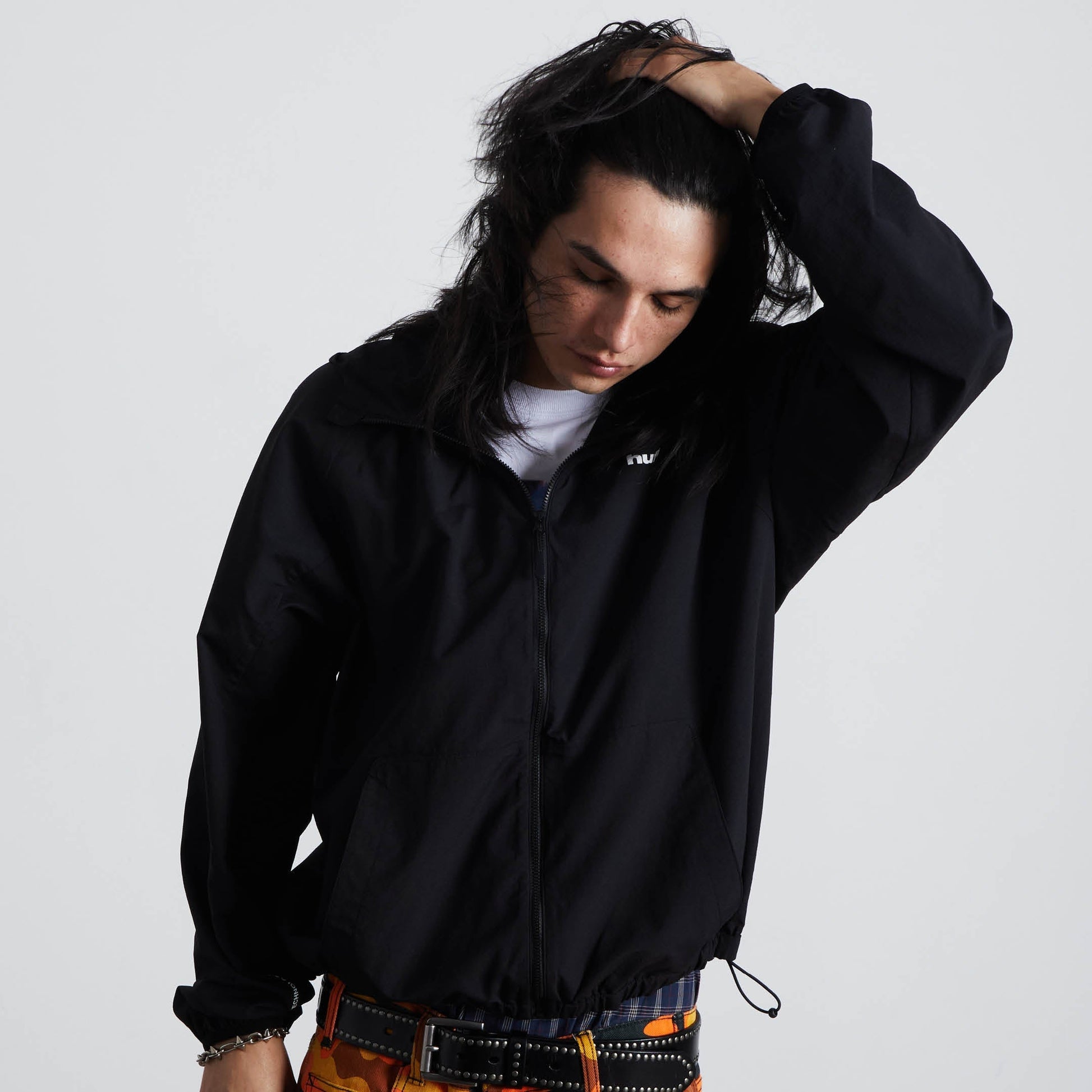 HUF 89 Lightweight Shell Jacket Black