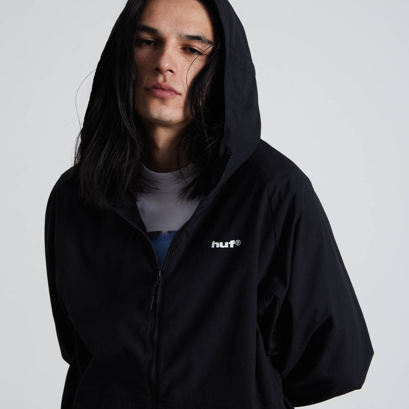 HUF 89 Lightweight Shell Jacket Black