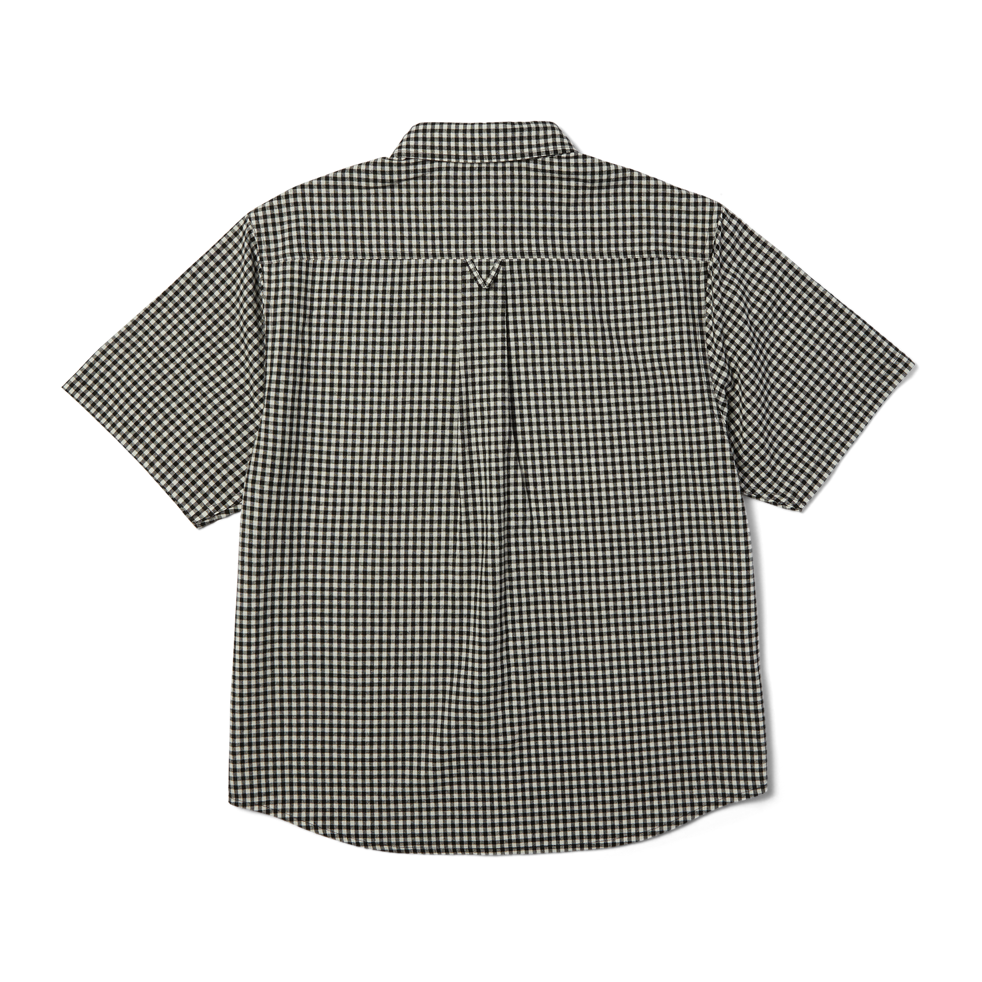 HUF 89 Micro Gingham Oxford Shirt Black/White