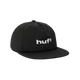 Huf 89 Nylon Snapback Hat Black