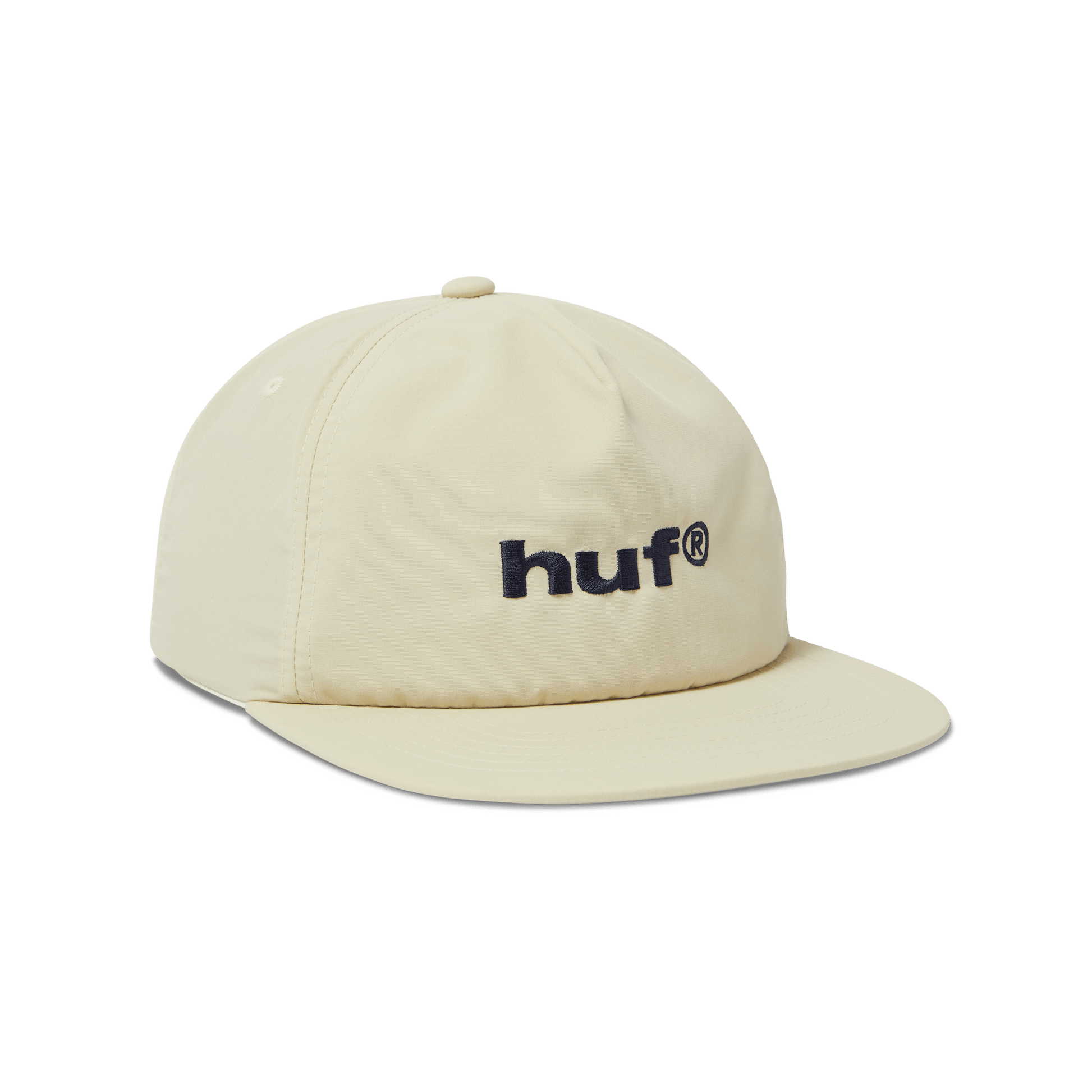 Huf 89 Nylon Snapback Hat Cream