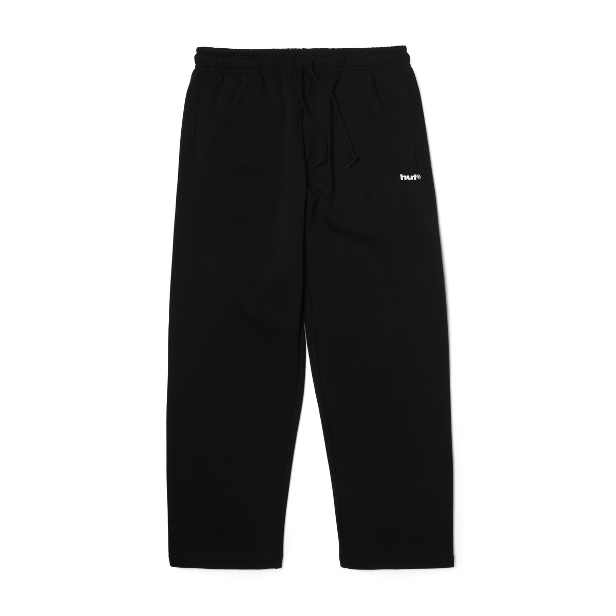 HUF 89 Open Hem Fleece Pant Black