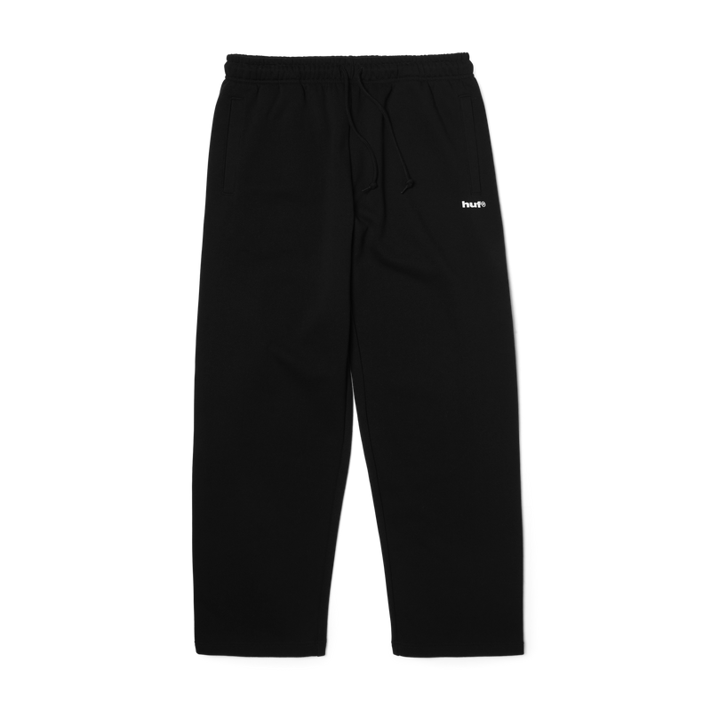 HUF 89 Open Hem Fleece Pant Black