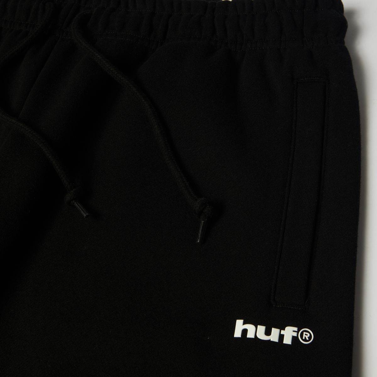 HUF 89 Open Hem Fleece Pant Black