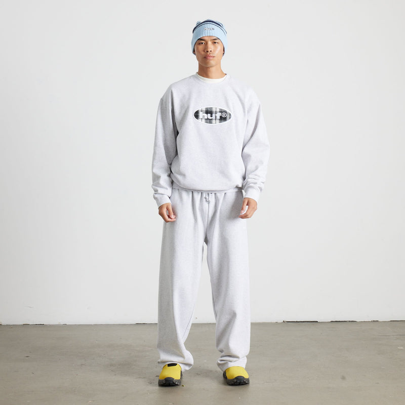 HUF 89 Open Hem Fleece Pant Heather Grey
