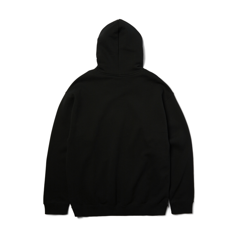 HUF 89 Outline Pullover Hoodie Black