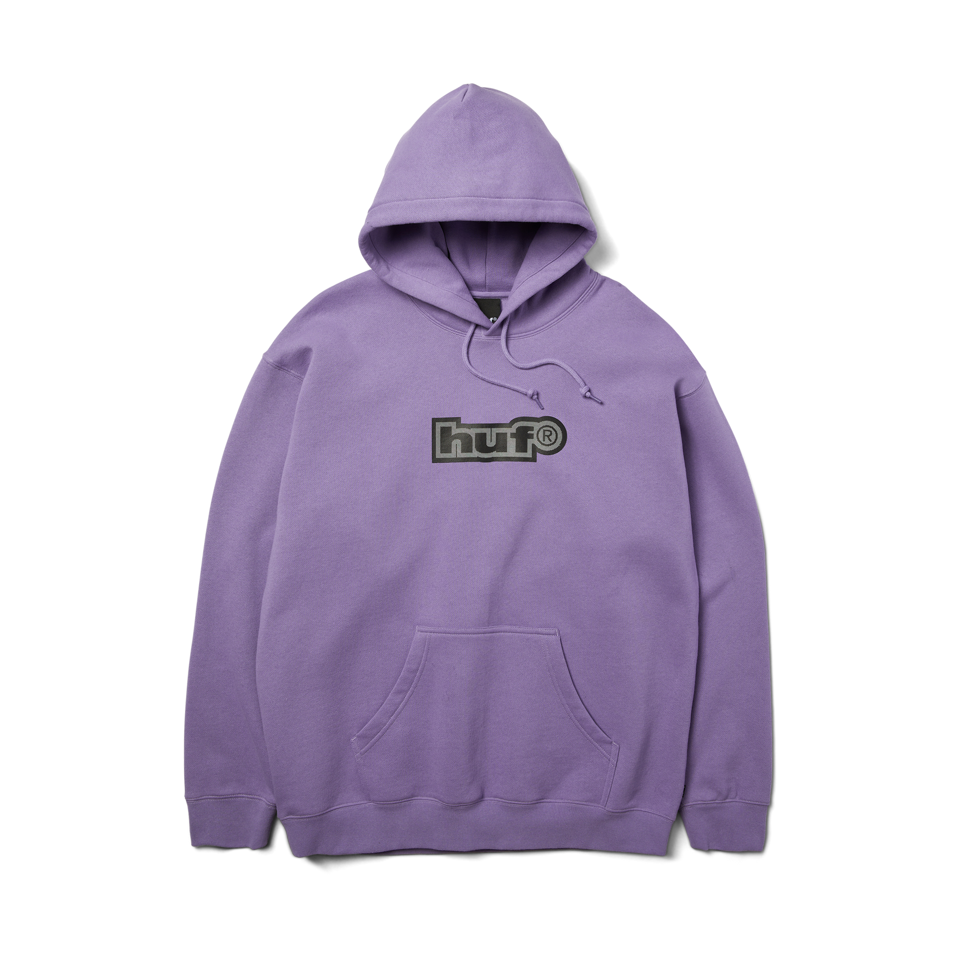 HUF 89 Outline Pullover Hoodie Dust Purple