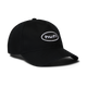 HUF 89 Oval 5-Panel Snapback Hat Black