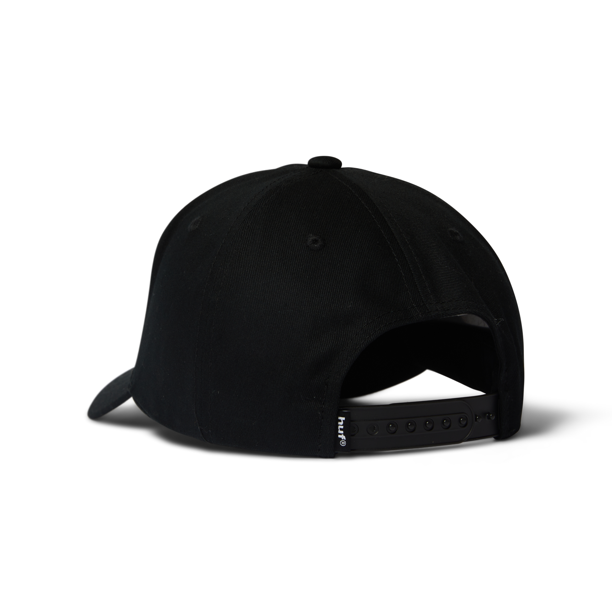 HUF 89 Oval 5-Panel Snapback Hat Black