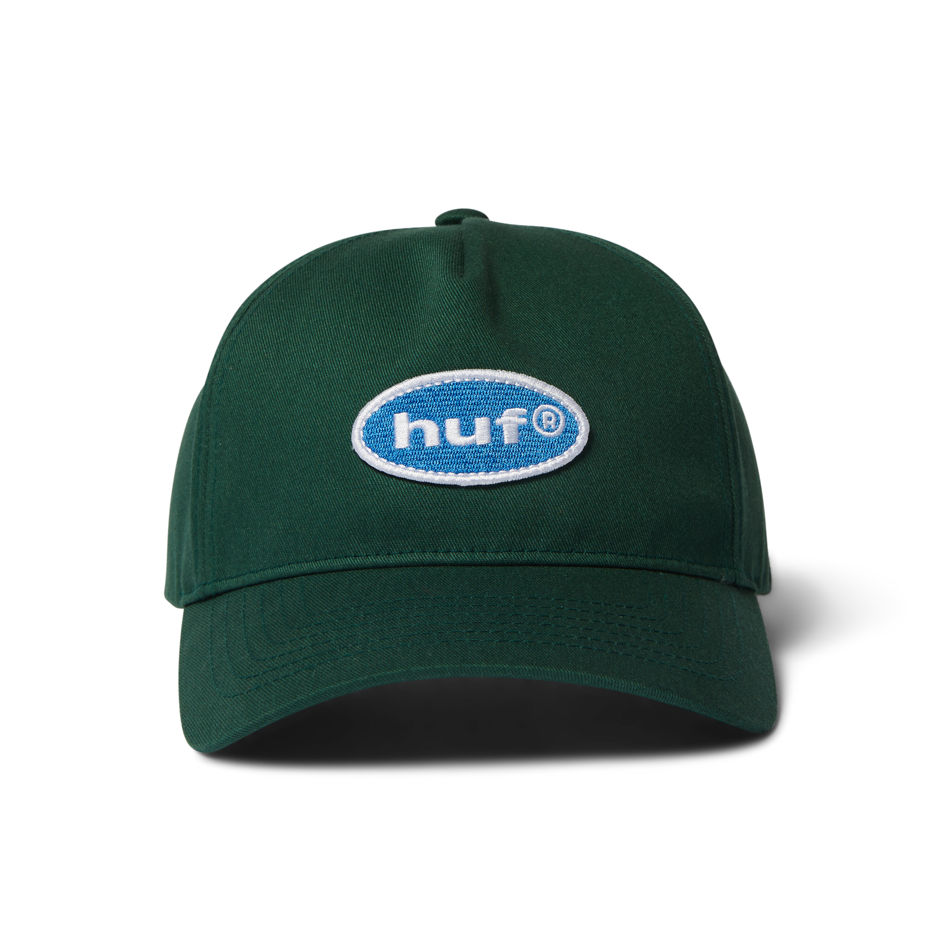 HUF 89 Oval 5-Panel Snapback Hat Forest Green