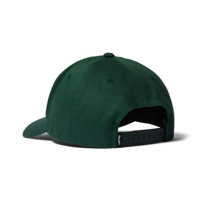 HUF 89 Oval 5-Panel Snapback Hat Forest Green