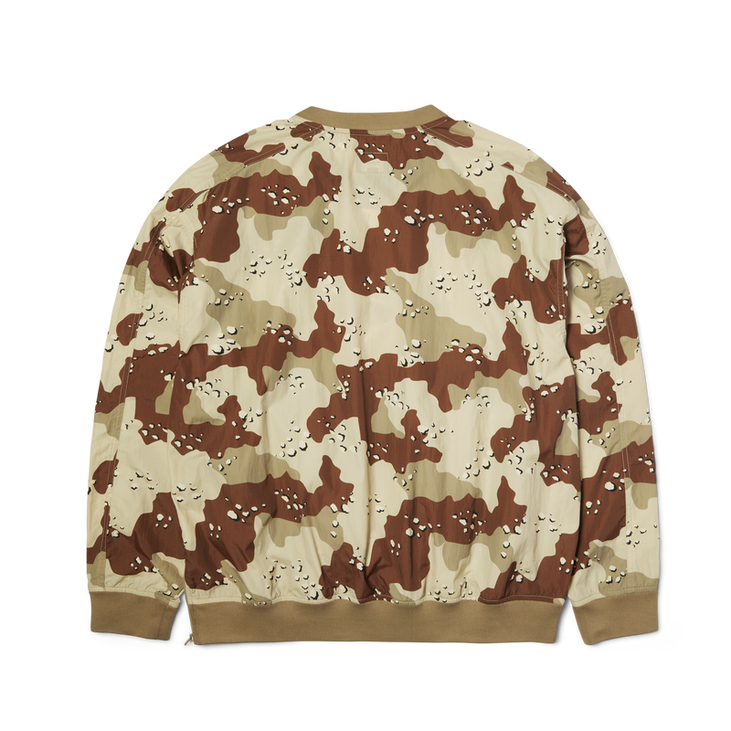 HUF 89 Pullover Windshirt Camo Brown