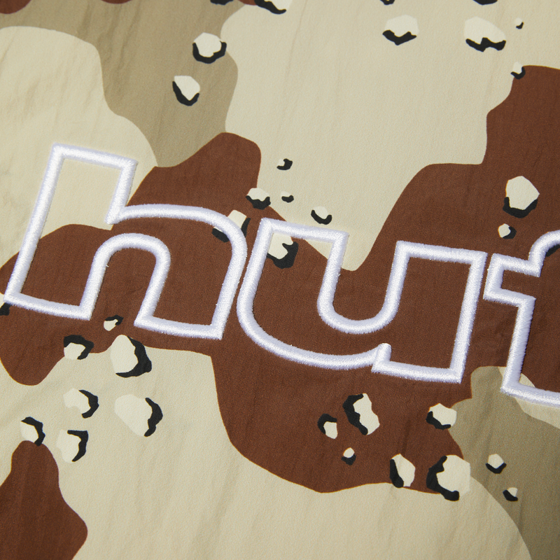 HUF 89 Pullover Windshirt Camo Brown