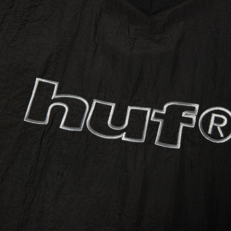 HUF 89 Pullover Windshirt Black