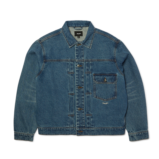 HUF 89 Trucker Jacket Indigo