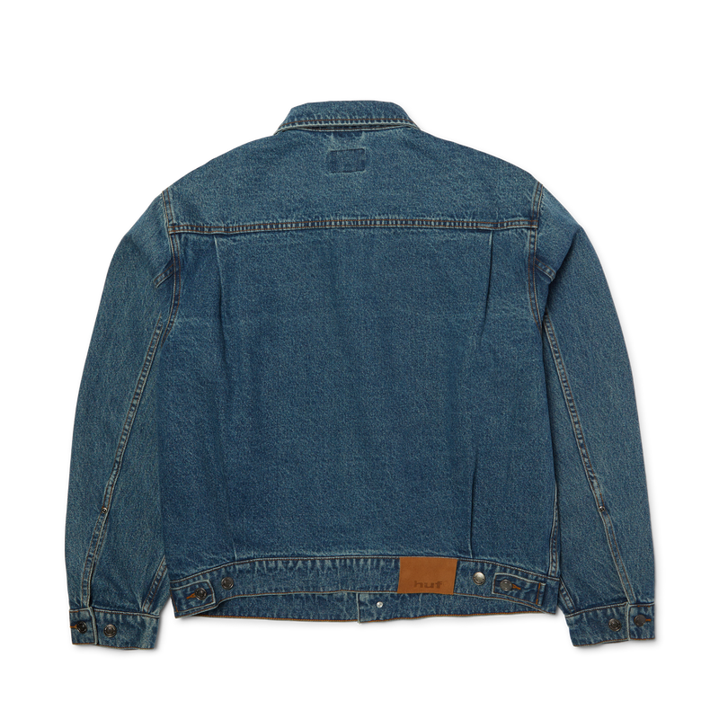 HUF 89 Trucker Jacket Indigo
