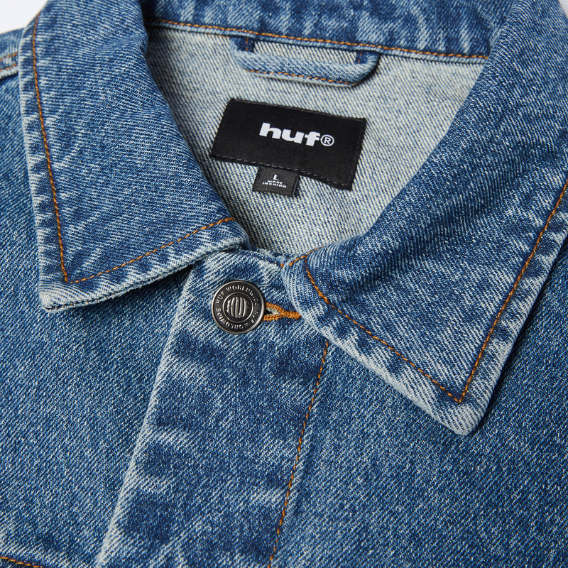 HUF 89 Trucker Jacket Indigo