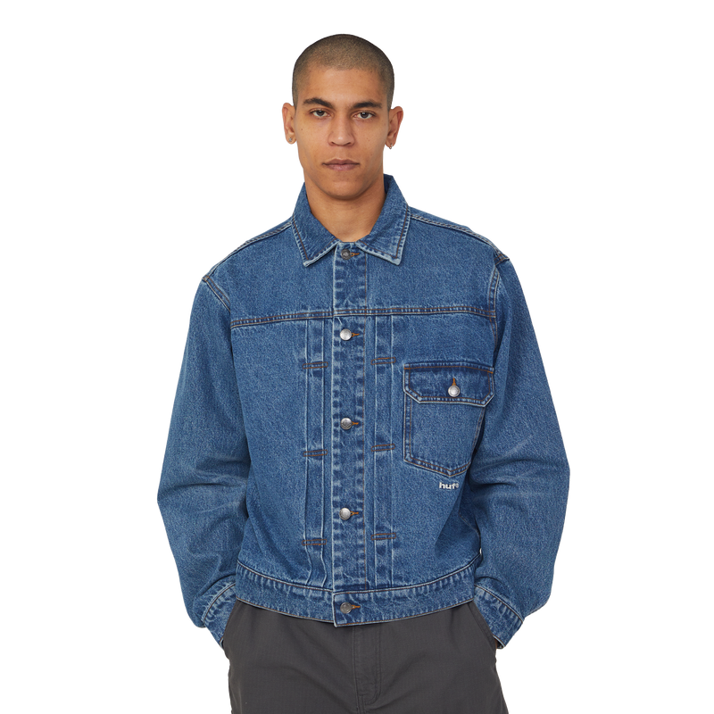 HUF 89 Trucker Jacket Indigo