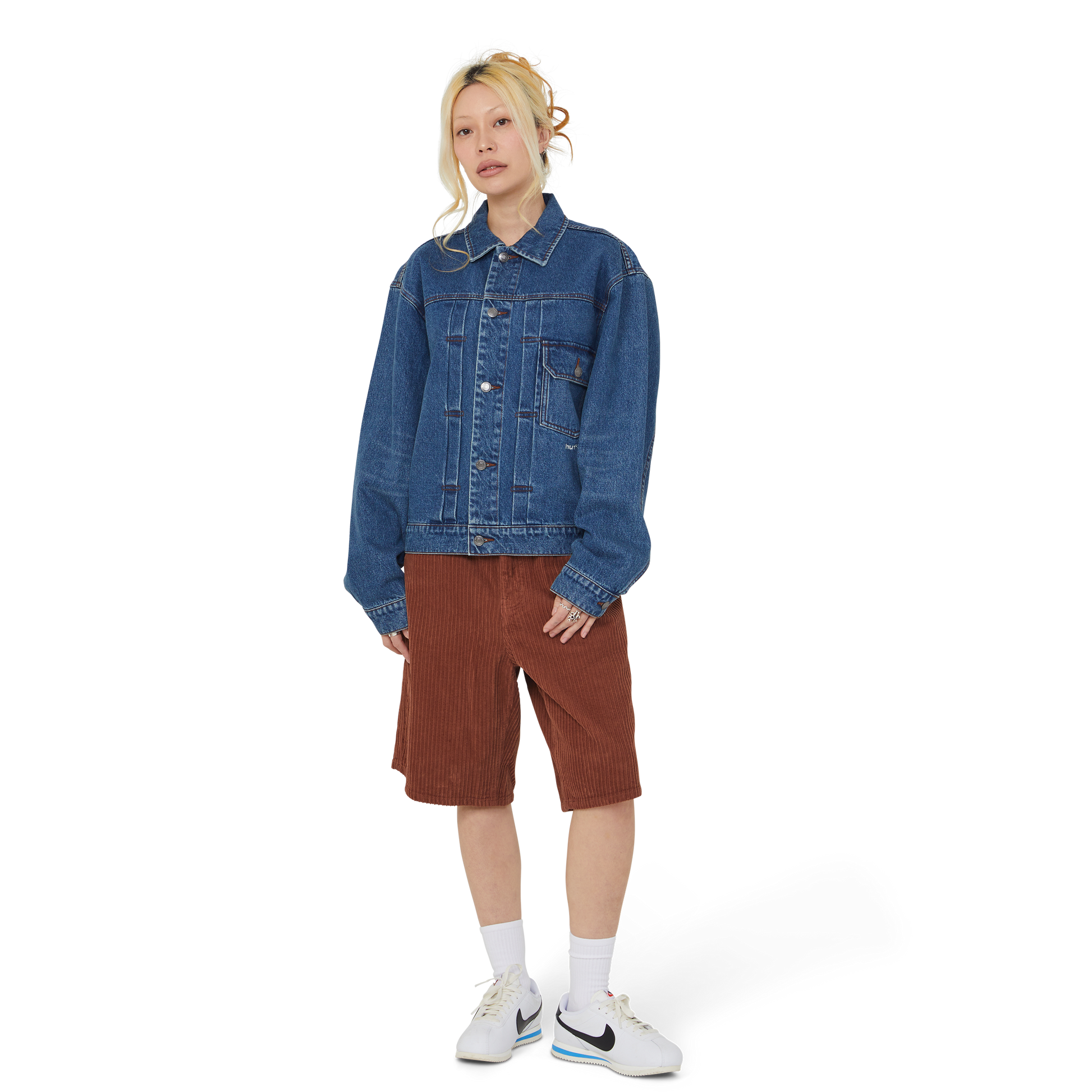 HUF 89 Trucker Jacket Indigo