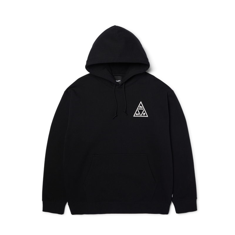 Huf Triple Triangle Pullover Hoodie Black/White