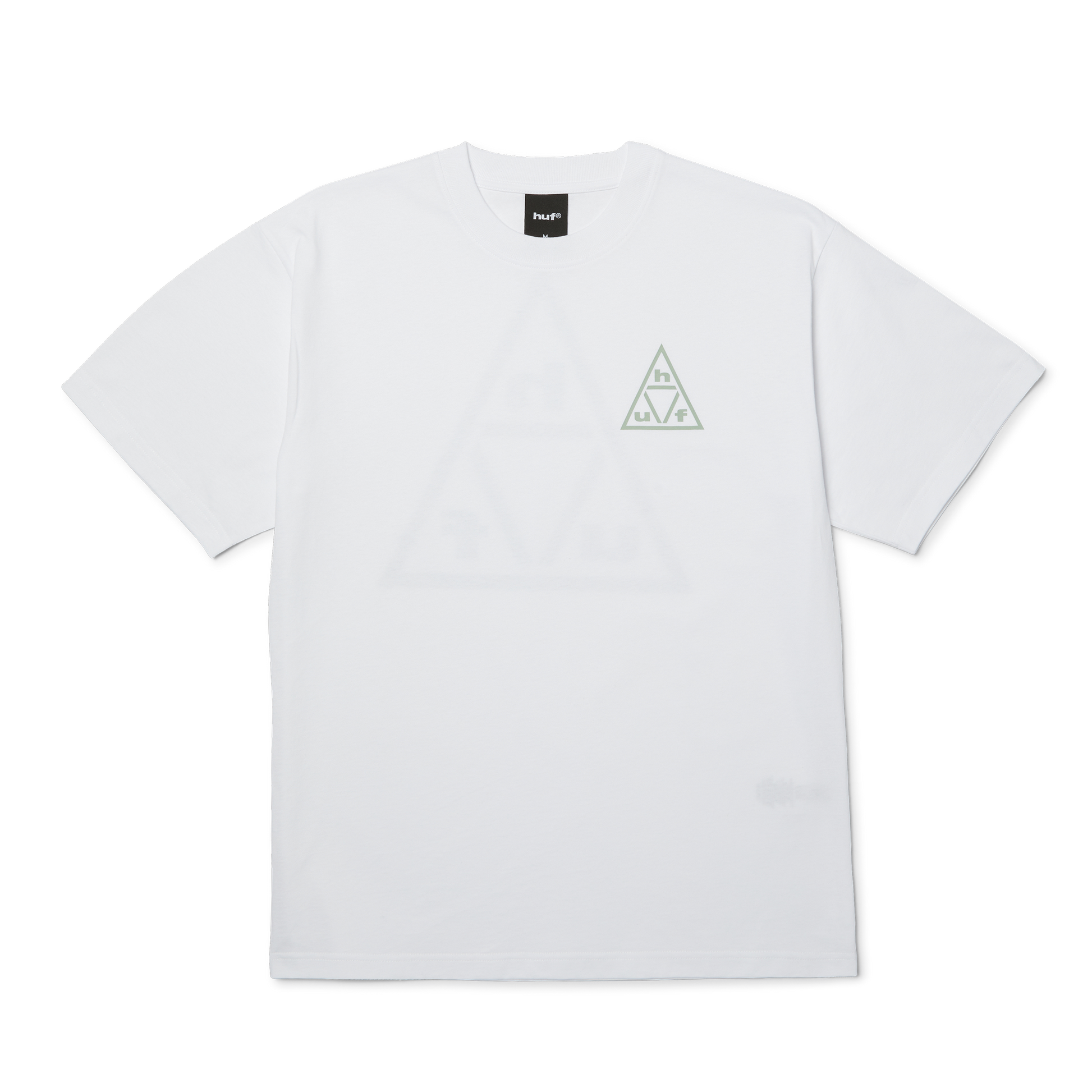 Huf Triple Triangle T-Shirt Lilac Chalk White