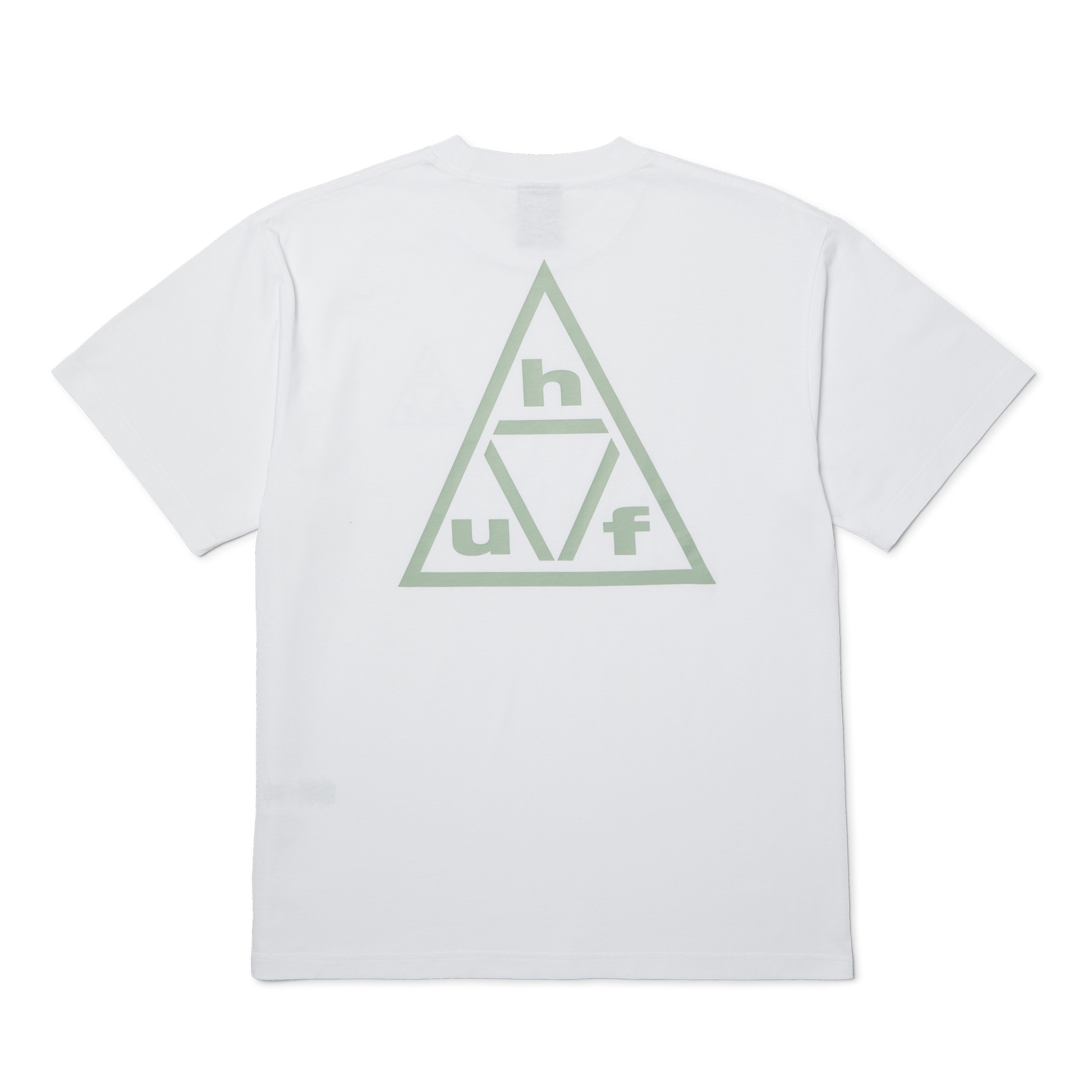Huf Triple Triangle T-Shirt Lilac Chalk White