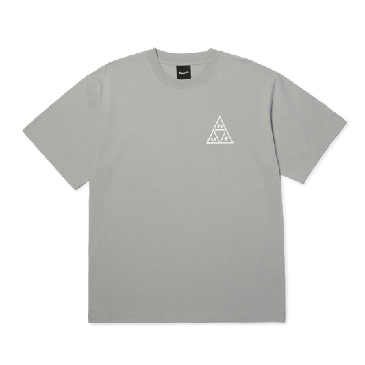 Huf Triple Triangle T-Shirt White Grey