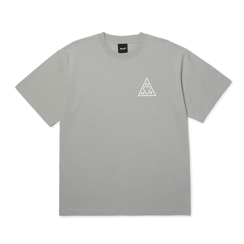Huf Triple Triangle T-Shirt White Grey