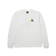 Huf Prism Triple Triangle Long Sleeve T-Shirt White